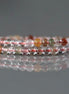 3mm Multi Rutilated Quartz Beads – Smooth Round Micro Gemstone 15" Strand