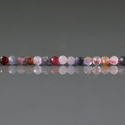 3mm Multi Spinel Faceted Beads 15