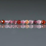 3mm Multi Spinel Faceted Beads 7