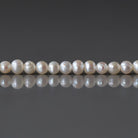 3mm Natural Freshwater Pearl Potato Beads - 14.5" Strand