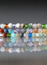3mm Natural Multi Gemstone Beads - Faceted Round Micro Gemstone 15" Strand