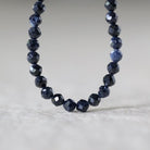 3mm Natural Sapphire Beads - Faceted Round Micro Gemstone