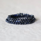 3mm Natural Sapphire Beads - Faceted Round Micro Gemstone