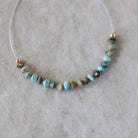 3mm Ariona Turquoise Bicone Beads – Micro Gemstone -20 pcs