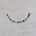 3mm Ariona Turquoise Bicone Beads – Micro Gemstone -20 pcs