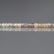 3mm Natural Zircon Beads – Faceted Rondelle Micro Gemstone 7