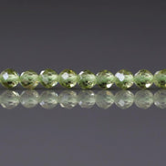 3mm AAA Peridot Faceted Beads 15