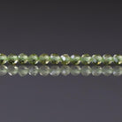 3mm Peridot Beads – Faceted Round Micro Gemstone 15" Strand