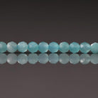3mm Peruvian Amazonite Beads ‚Äì Faceted Round Micro Gemstone 15" Strand