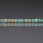 3mm Peruvian Amazonite Cube Beads ‚Äì Natural Gemstone 15