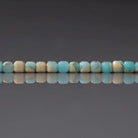 3mm Peruvian Amazonite Cube Beads ‚Äì Natural Gemstone 15" Strand