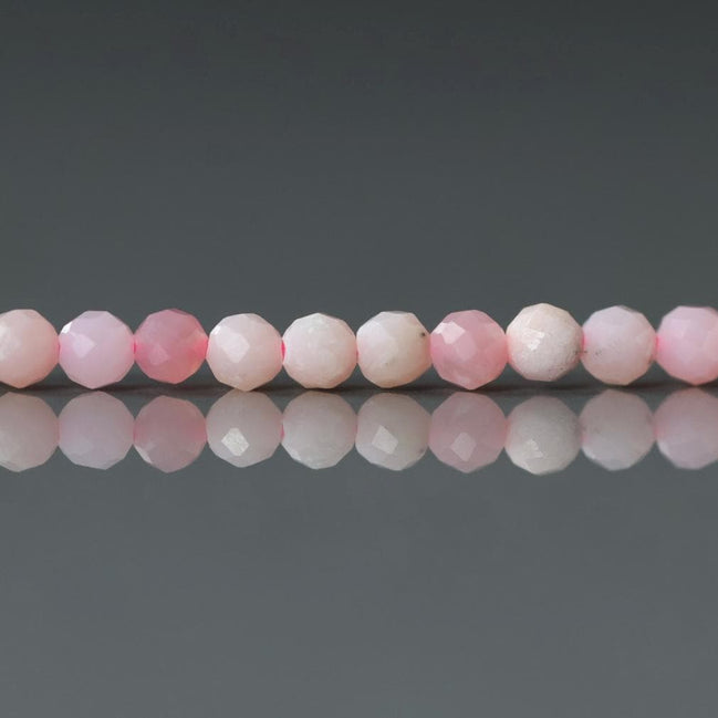 3mm Peruvian Pink Opal Beads 15" Pink Opal Genuine Gemstone Beads Natural Opal for Jewelry Making Beading Craft Gift Beads