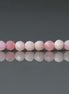 3mm Peruvian Pink Opal Beads ‚Äì Smooth Round Micro Gemstone 15" Strand