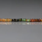 3mm Petro Tourmaline Beads – Hand Faceted Rondelle Natural Gemstone 7"