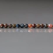 3mm Pietersite Micro Faceted Beads Round Genuine Beads 15