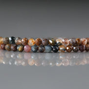 3mm Pietersite Micro Faceted Beads Round Genuine Beads 15