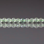 3mm AAA Prehnite Beads Micro Faceted Beads 15