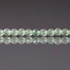 3mm Prehnite Beads – Faceted Round Micro Gemstone 15" Strand