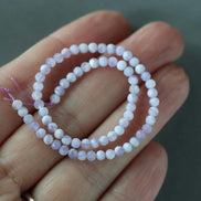 3mm Purple Opal Beads 7