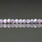 3mm Purple Opal Beads - Round Micro Gemstone 7" Strand