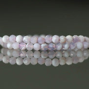 3mm Purple Opal Beads - Round Micro Gemstone 7