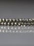 3mm Pyrite Beads - Round Faceted Gemstone 12.5" Strand