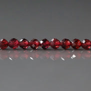 3mm AAA Pyrope Garnet Beads Micro Faceted Beads 15