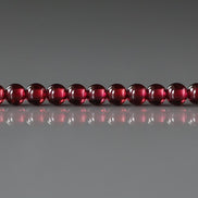 3mm AAA Pyrope Garnet Smooth Beads 15