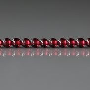 3mm Pyrope Garnet Beads – Smooth Round Micro Gemstone 15