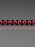 3mm Pyrope Garnet Beads – Smooth Round Micro Gemstone 15" Strand