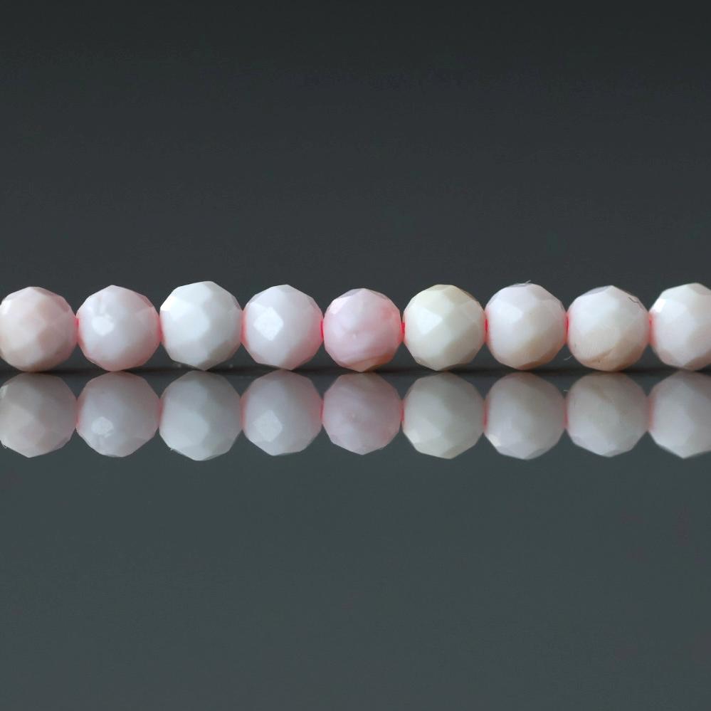 3mm Natural Queen Conch Beads Micro Faceted Genuine Shell Beads 15" Gemstone Jewelry Making Gift for crafter