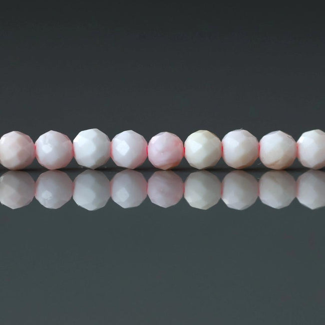 3mm Natural Queen Conch Beads Micro Faceted Genuine Shell Beads 15" Gemstone Jewelry Making Gift for crafter