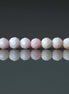 3mm Queen Conch Beads ‚Äì Faceted Round Micro Gemstone 15" Strand