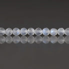 3mm Rainbow Moonstone Beads - Faceted Round Micro Gemstone 15" Strand