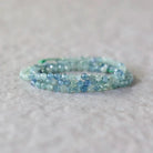 3mm Rare Blue Mint Green Kyanite Beads Faceted Round Natural Gemstone for DIY Jewelry Making Beading Supplies