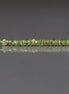 3mm Rare Demantoid Garnet Beads – Micro Faceted Rondelle Natural Gemstone