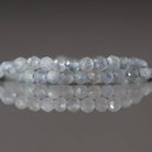 3mm Montana Sapphire Beads - Faceted Round Micro Gemstone 7" Strand