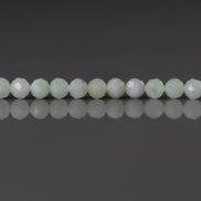 3mm Rare Myanmar Jadeite Beads Faceted 7” Natural Jade Genuine Gemstone Beads Sparkly DIY Jewelry Making Gift