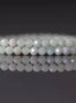 3mm Rare Myanmar Jadeite Beads - Faceted Round Natural Gemstone 7”