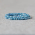 3mm Rare Paraiba Kyanite Beads Faceted Round Natural Gemstone for DIY Jewelry Making Beading Supplies