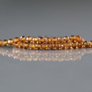 3mm Rare Topazolite Beads Yellow Garnet Strand 7