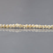3mm Rare Yellow Mali Garnet Beads Strand 7