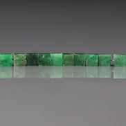 3mm Raw Tsavorite Garnet Cube Beads 14 Pcs Natural Tsavorite Green Garnet Gemstone Beads Crystal Beading Crafter Gift January Birthstone