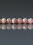 3mm Rhodochrosite Beads ‚Äì Faceted Round Micro Gemstone 15" Strand