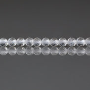 3mm AAA Rock Quartz Faceted Beads 15