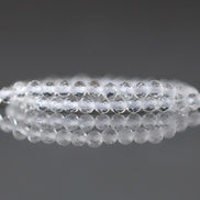 3mm AAA Rock Quartz Faceted Beads 15