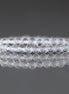 3mm Rock Quartz Beads - Faceted Round Micro Gemstone 15" Strand