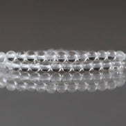 3mm AAA Rock Quartz Beads Smooth 15