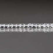 3mm AAA Rock Quartz Faceted Cube Beads 15