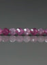 3mm Ruby Beads – Faceted Round Micro Gemstone 15" Strand